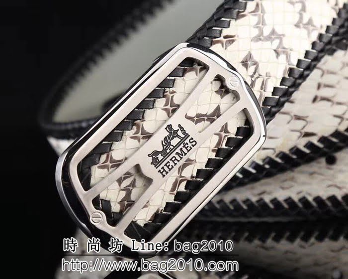 愛馬仕HERMES 精品五金扣頭 專櫃特色logo 2021新品 高端男士皮帶 HHG1864